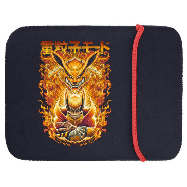 Printed Neoprene Reversible Laptop & Tablet Sleeve - Anime Legendary DS39