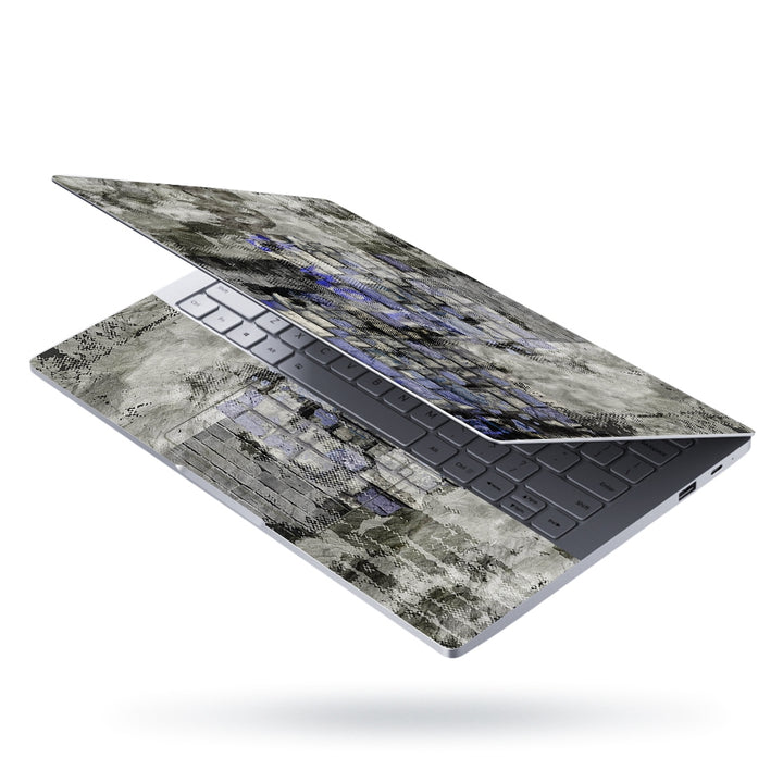 Laptop Skin - Grey Blue Texture Background