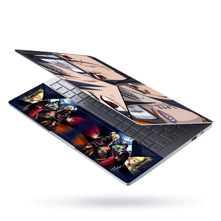 Laptop Skin - Anime Triangle Eye Design Cream Shaded