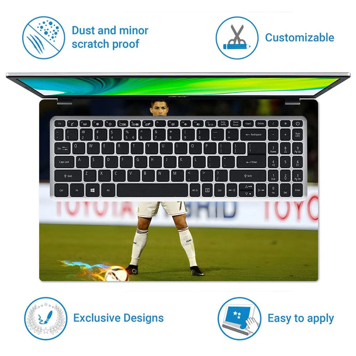 Laptop Skin - Cristiano Ronaldo CR7 DS04