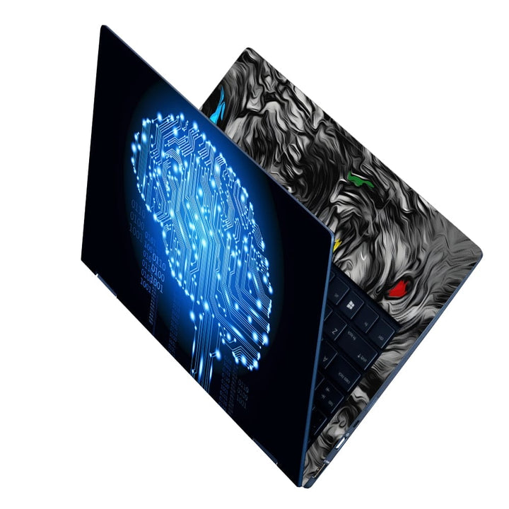 Laptop Skin - Brain Intelligence 0110