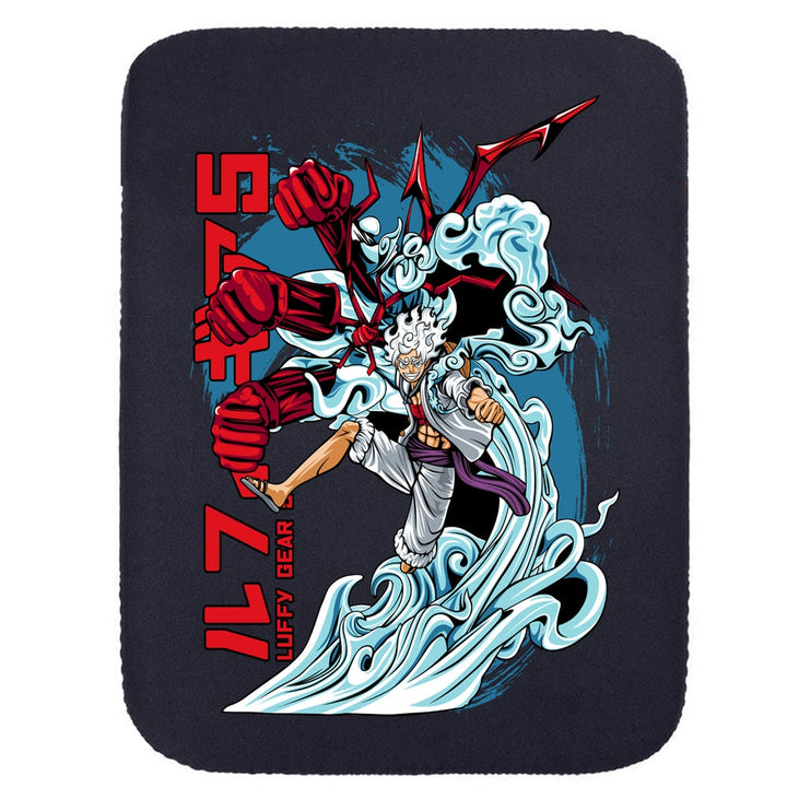 Printed Neoprene Reversible Laptop & Tablet Sleeve - Anime Action DS5