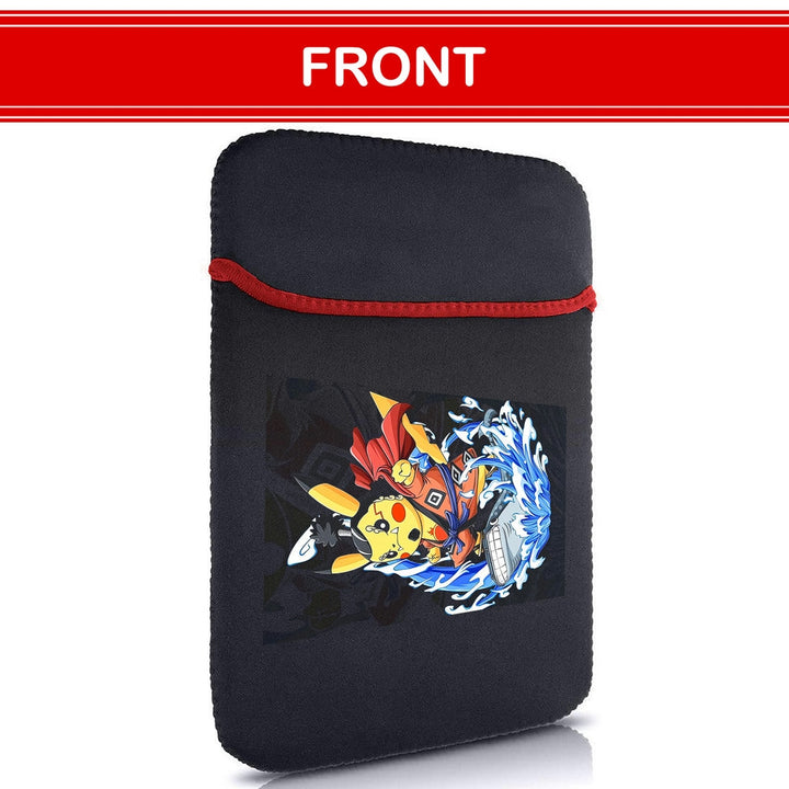 Printed Neoprene Reversible Laptop & Tablet Sleeve - Anime Legendary DS101