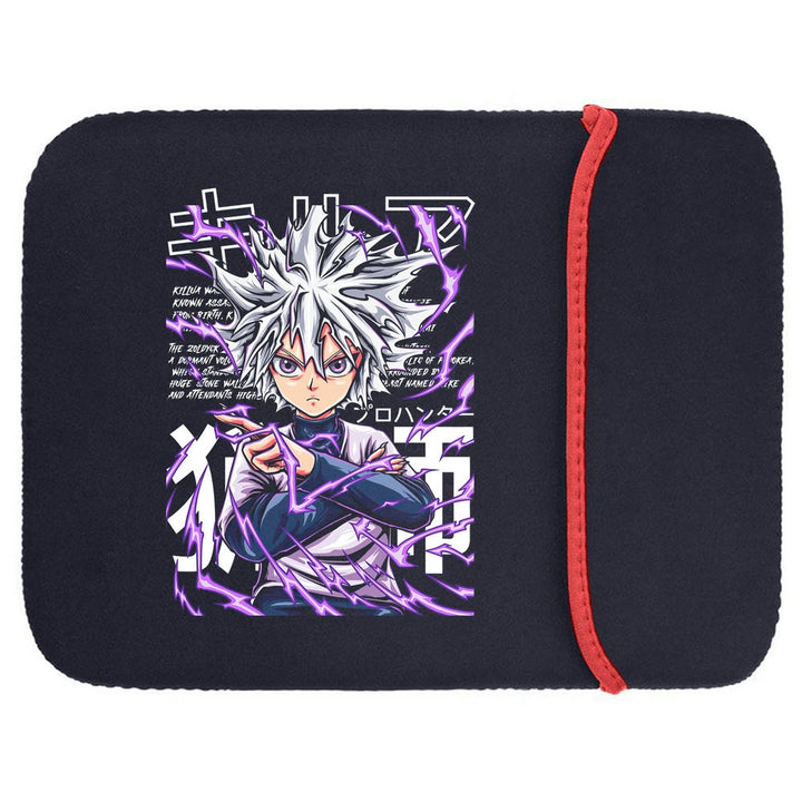 Printed Neoprene Reversible Laptop & Tablet Sleeve - Anime Legendary DS79