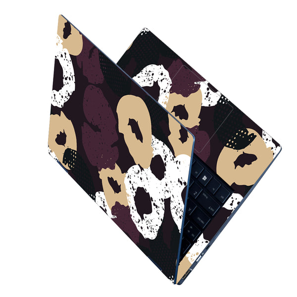 Laptop Skin - White Purple Abstract