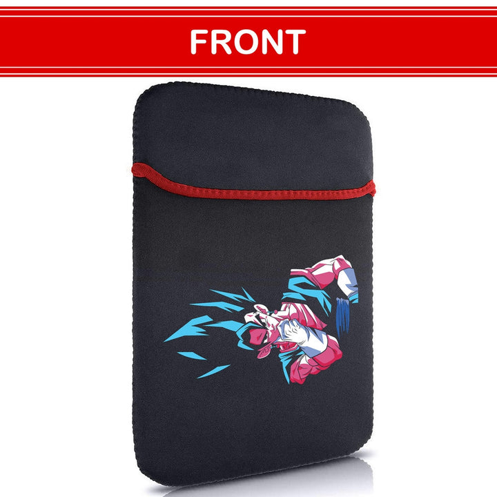 Printed Neoprene Reversible Laptop & Tablet Sleeve - Anime Dragon Ball DS08