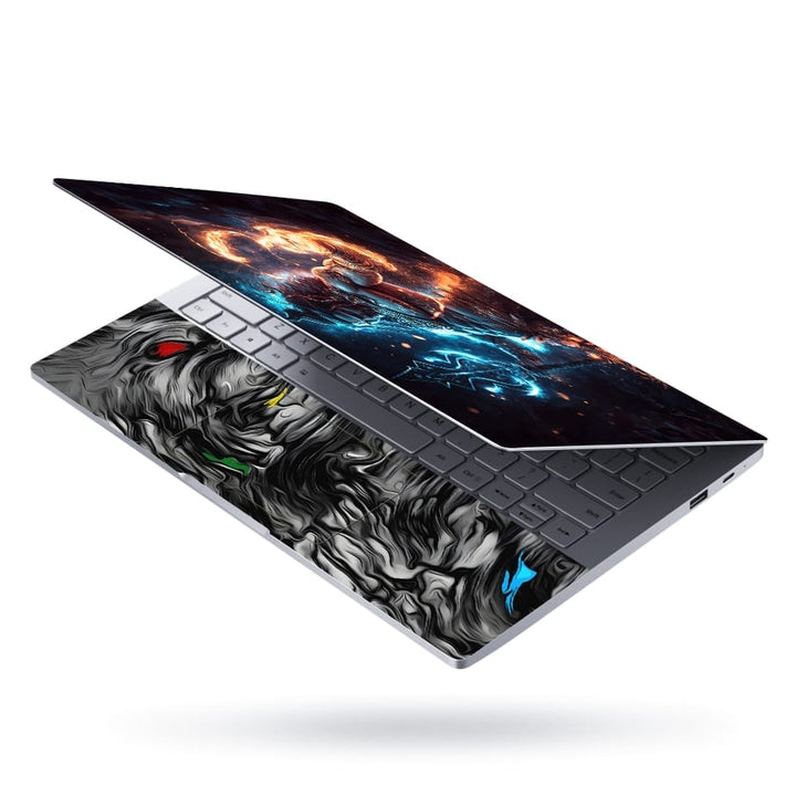 Laptop Skin - Lord Shiva Fire Art