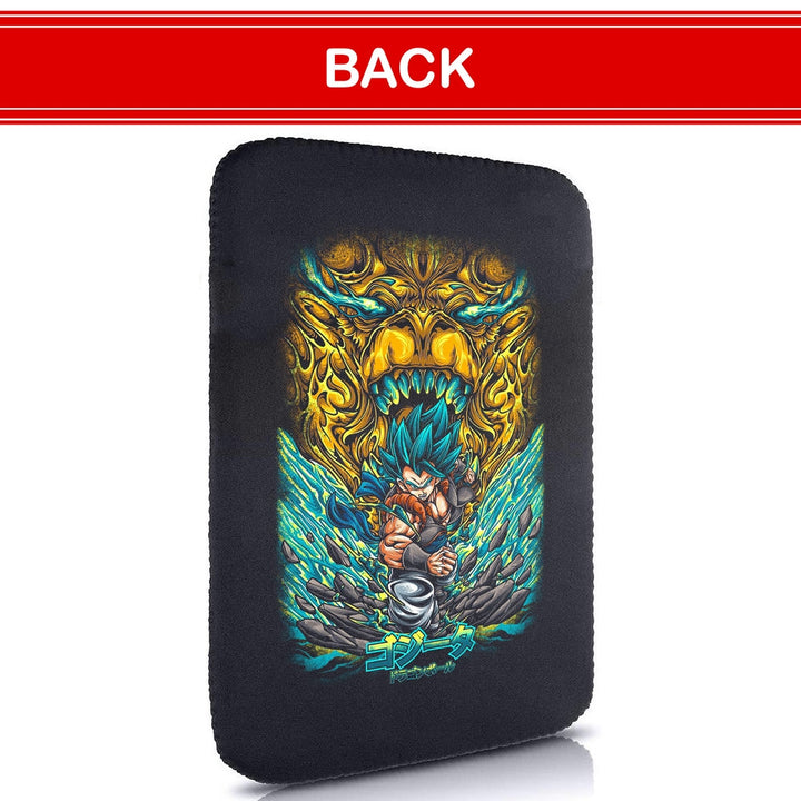 Printed Neoprene Reversible Laptop & Tablet Sleeve - Anime Legendary DS83