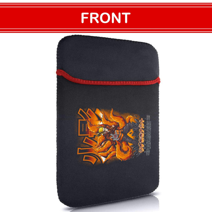 Printed Neoprene Reversible Laptop & Tablet Sleeve - Anime Legendary DS64