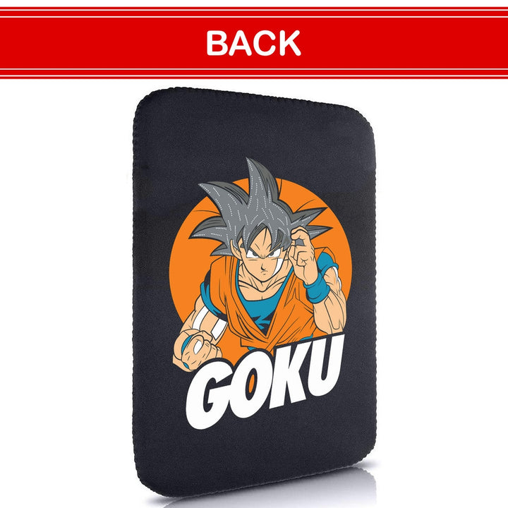 Printed Neoprene Reversible Laptop & Tablet Sleeve - Anime Dragon Ball DS13