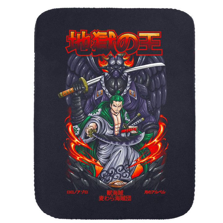 Printed Neoprene Reversible Laptop & Tablet Sleeve - Anime Legendary DS77