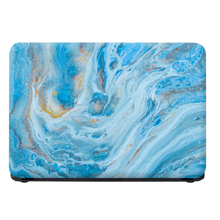 Laptop Skin - Sky Blue Stone Art