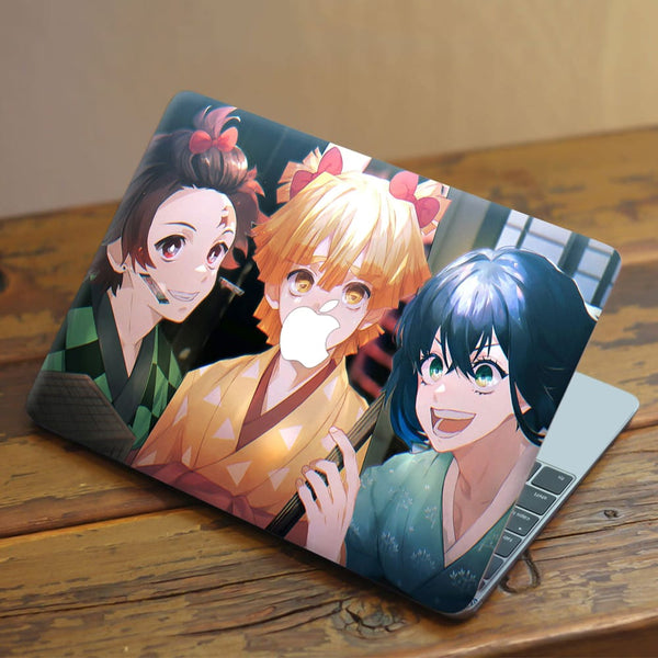 Laptop Skin for Apple MacBook - Demon Slayer Kimetsu No Yaiba DS02