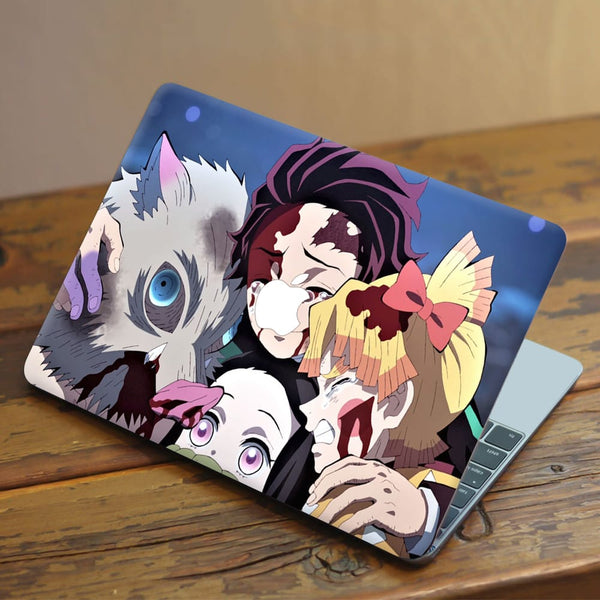 Laptop Skin for Apple MacBook - Anime Demon Slayer Kimetsu No Yaiba