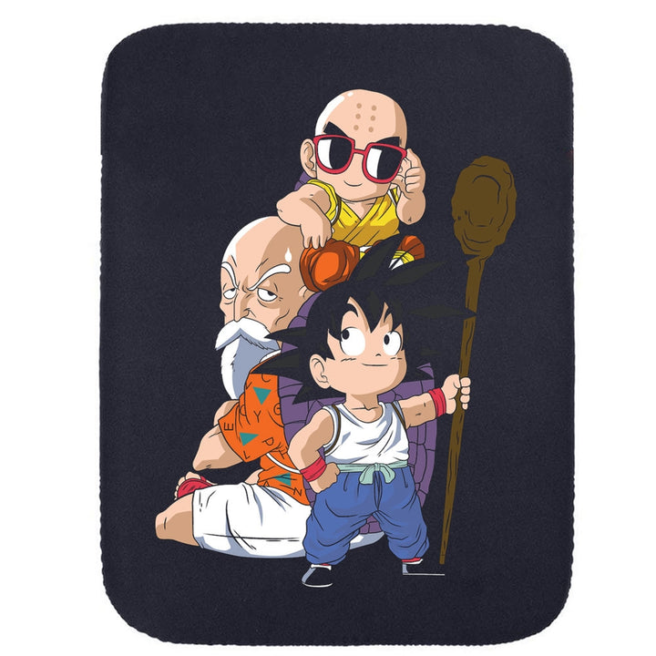 Printed Neoprene Reversible Laptop & Tablet Sleeve - Anime Dragon Ball DS11