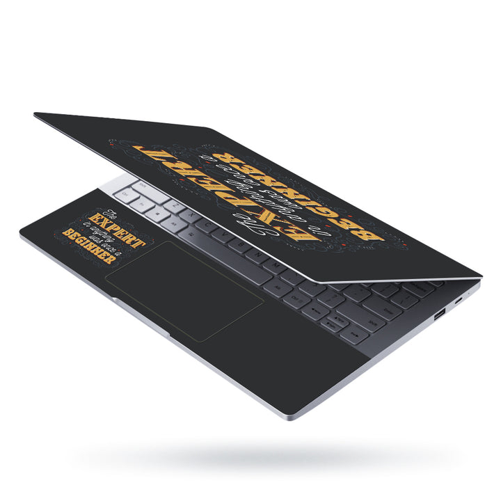 Laptop Skin - The Expert in Anything Quotes