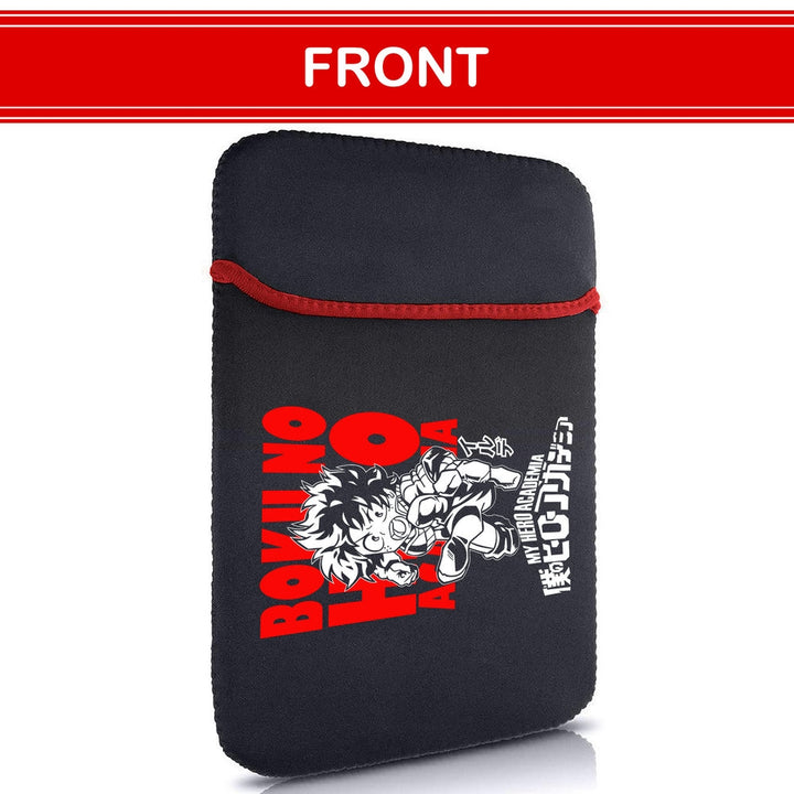 Printed Neoprene Reversible Laptop & Tablet Sleeve - Anime My Hero Academia DS06