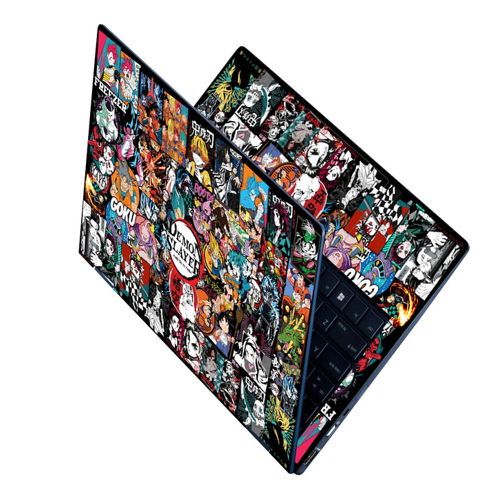 Laptop Skin - Demon Slayer Sticker Bomb