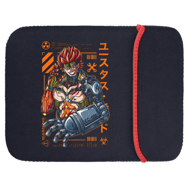 Printed Neoprene Reversible Laptop & Tablet Sleeve - Anime One Piece Trilogy (3)