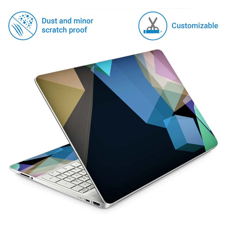 Full Panel Laptop Skin - 3D cube