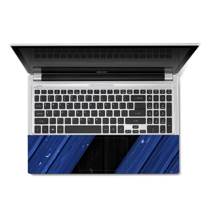 Full Panel Laptop Skin - Abstract Blue World