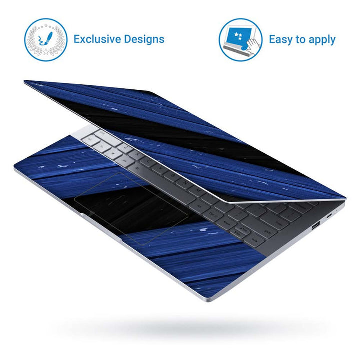 Full Panel Laptop Skin - Abstract Blue World