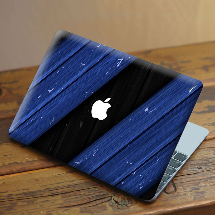 Laptop Skin for Apple MacBook - Abstract Blue World - SkinsLegend