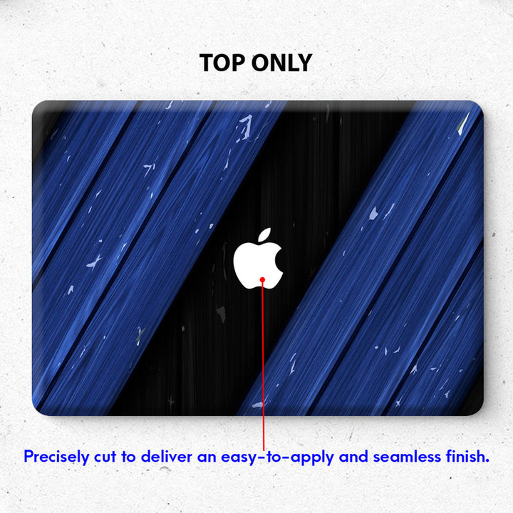 Laptop Skin for Apple MacBook - Abstract Blue World - SkinsLegend