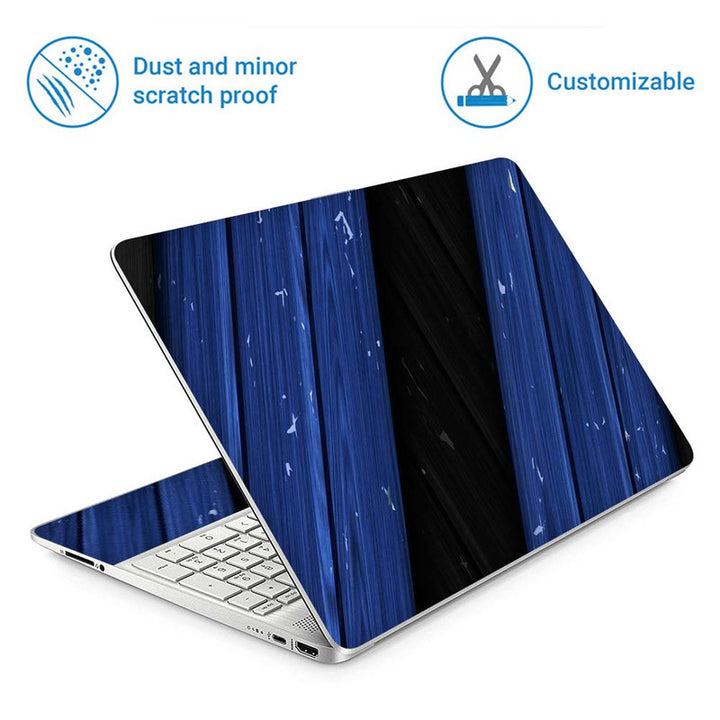 Full Panel Laptop Skin - Abstract Blue World