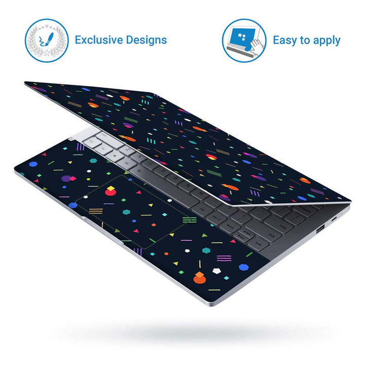 Full Panel Laptop Skin - Abstract Shapes