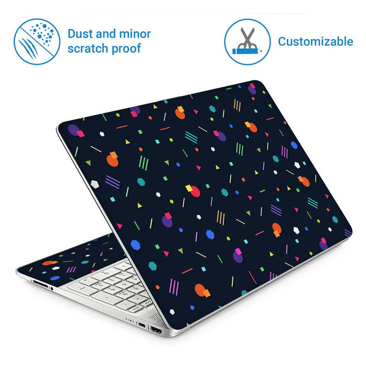 Full Panel Laptop Skin - Abstract Shapes