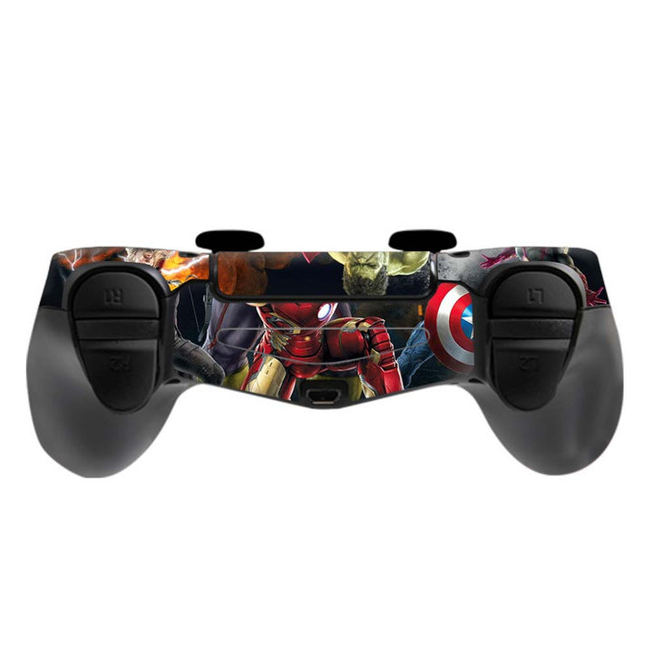 Skin Wrap Vinyl Sticker for DualShock 4 Wireless Controller- Agengers Fight