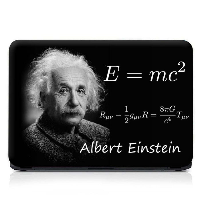 Full Panel Laptop Skin - Albert Einstein RUV TUV