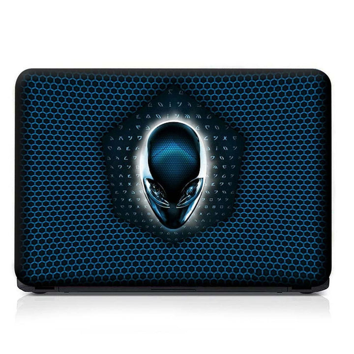 Full Panel Laptop Skin - Alienware Blue Net