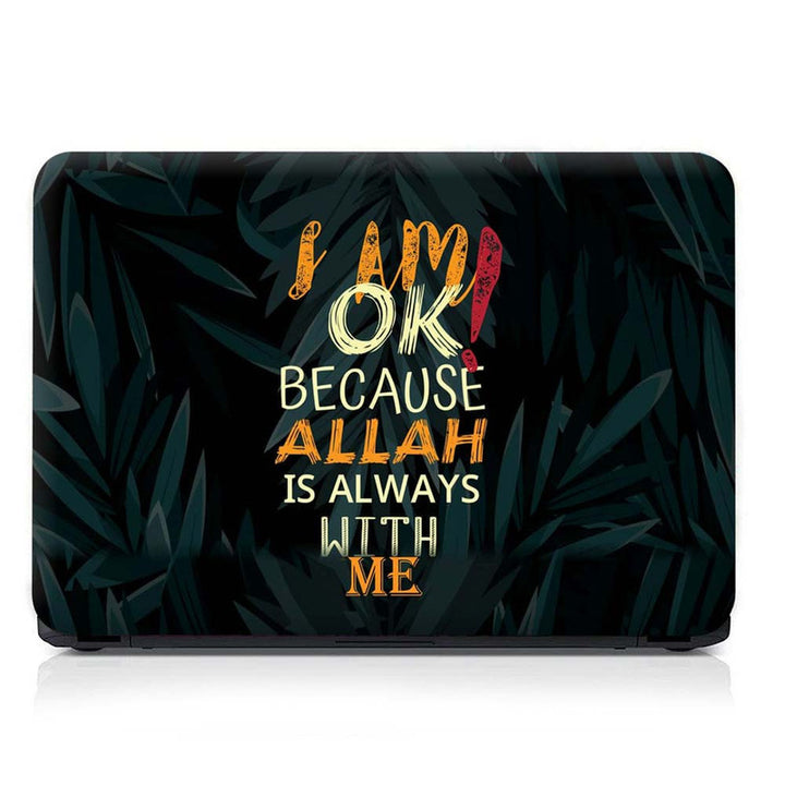 Full Panel Laptop Skin - Allah with Me