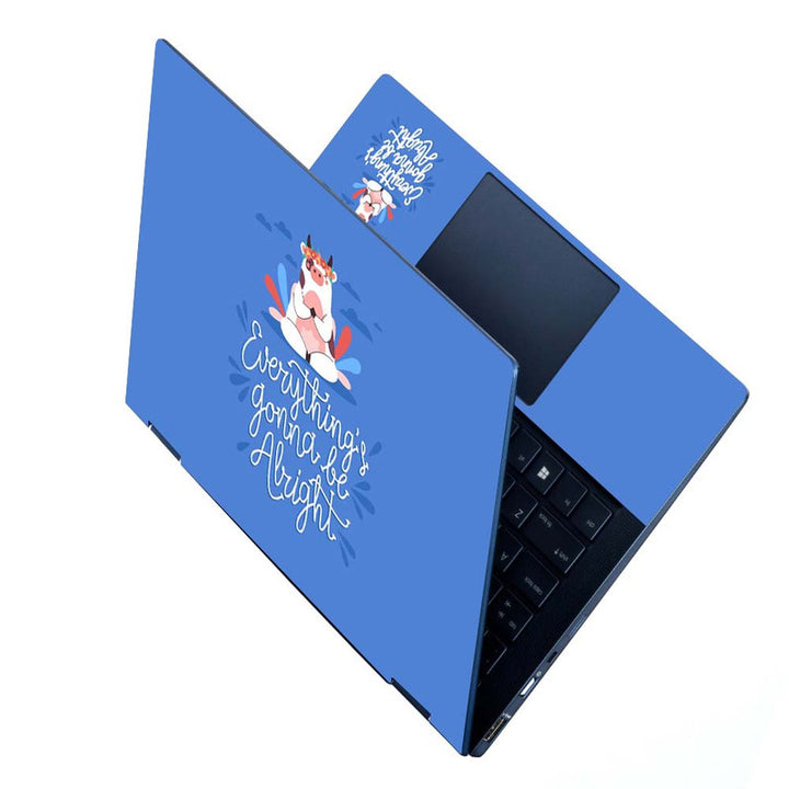 Full Panel Laptop Skin - Alright Cow