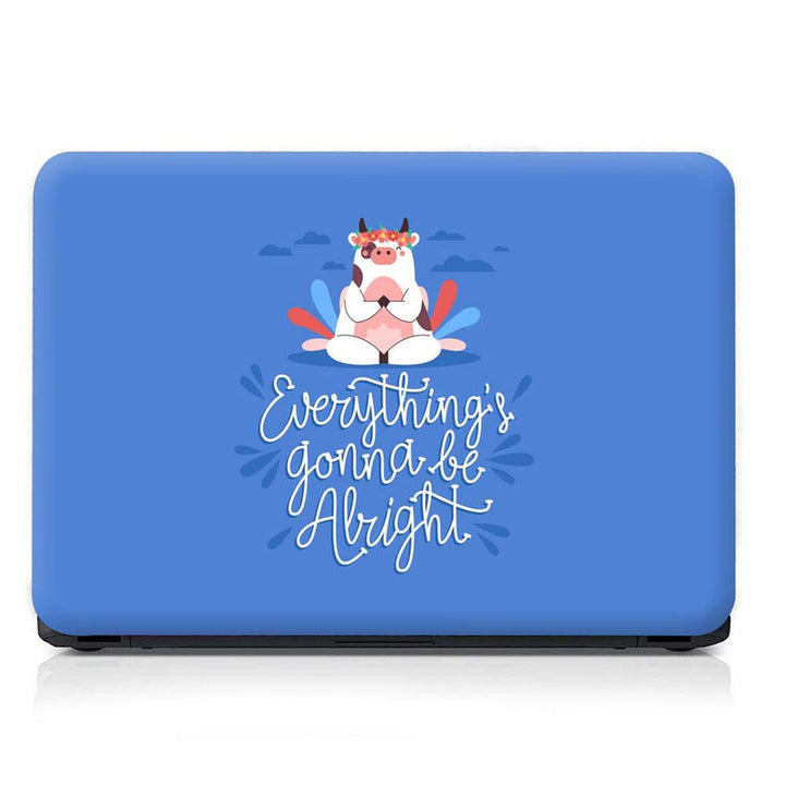 Full Panel Laptop Skin - Alright Cow