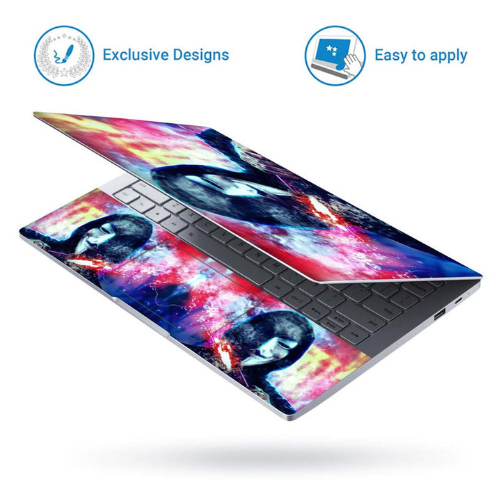 Full Panel Laptop Skin - Anonymous Mask Digital Art