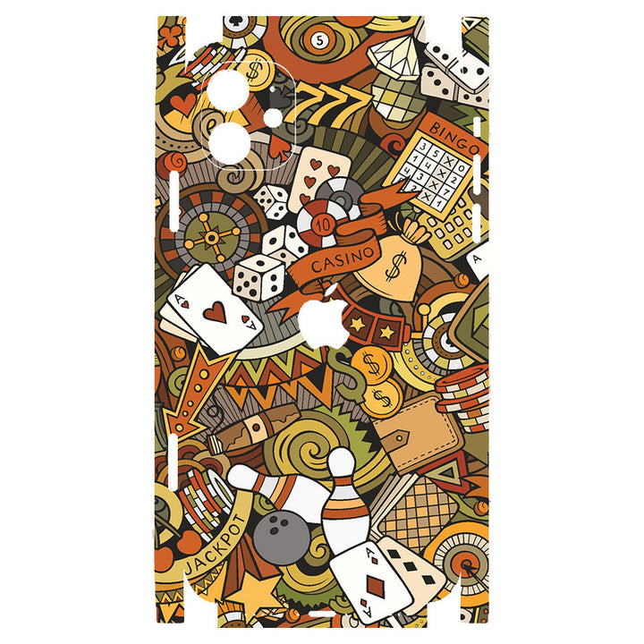 Apple iPhone Skin Wrap - Casino Graffiti - SkinsLegend