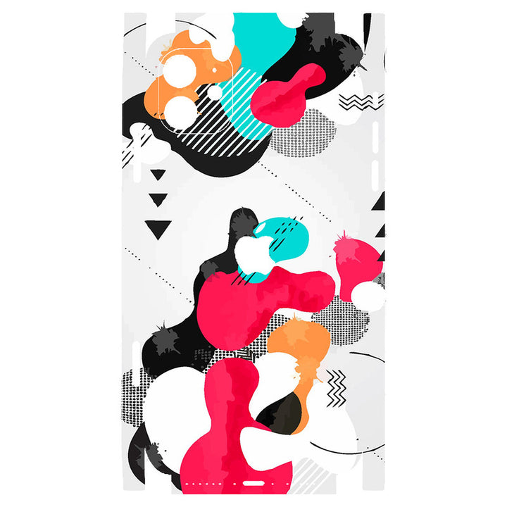 Apple iPhone Skin Wrap - Cloud Design on White - SkinsLegend