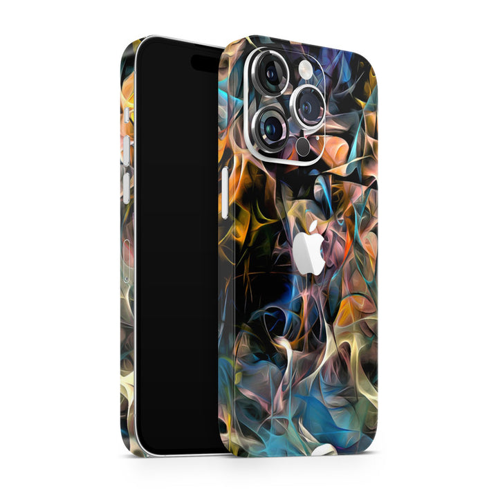 Apple iPhone Skin Wrap - Multicolour Smoke - SkinsLegend