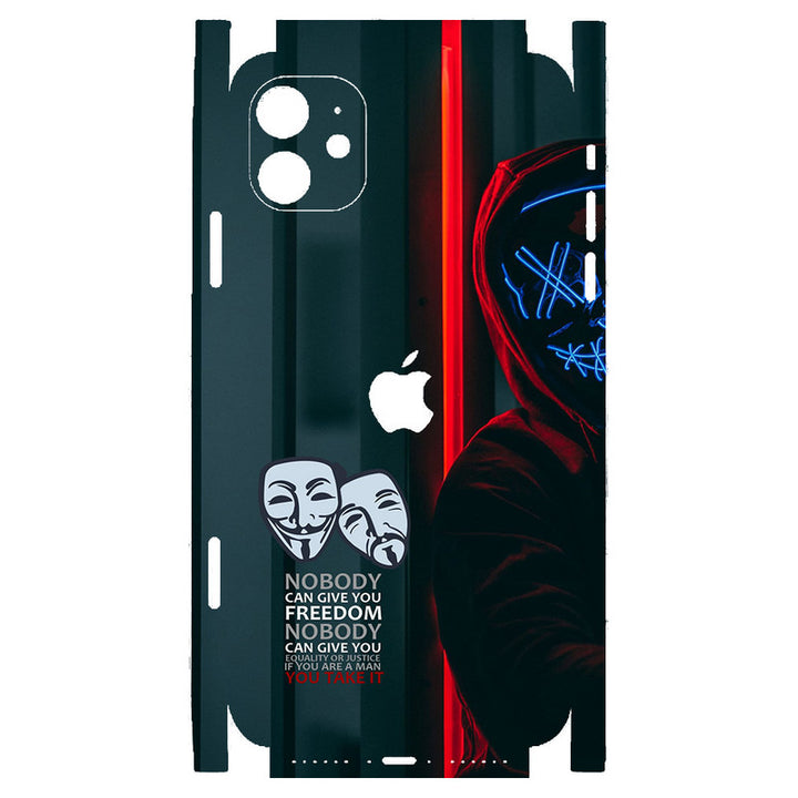 Apple iPhone Skin Wrap - No Body Bar Hacker - SkinsLegend