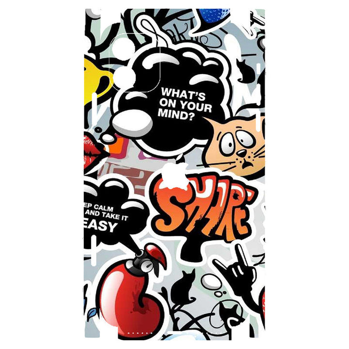 Apple iPhone Skin Wrap - Share Graffiti - SkinsLegend