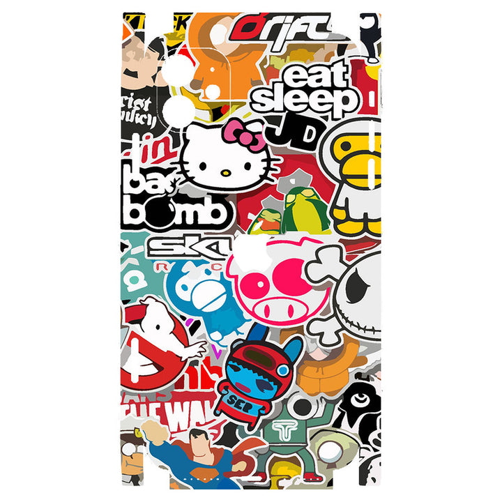 Apple iPhone Skin Wrap - Sticker Bomb - SkinsLegend