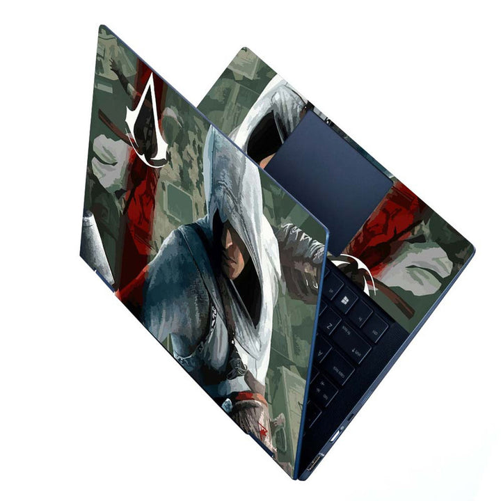 Full Panel Laptop Skin - Asassins Art