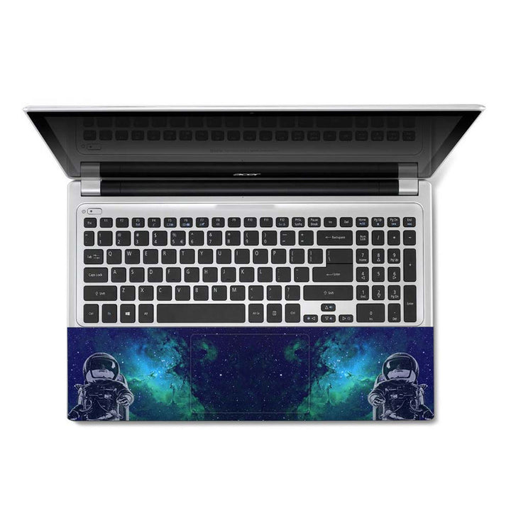 Full Panel Laptop Skin - Astronaut Blue Galaxy