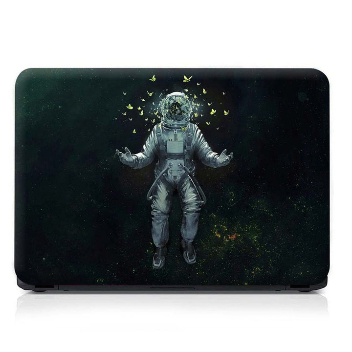 Full Panel Laptop Skin - Astronaut Butterflies