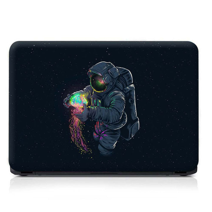 Full Panel Laptop Skin - Astronaut Jellyfish