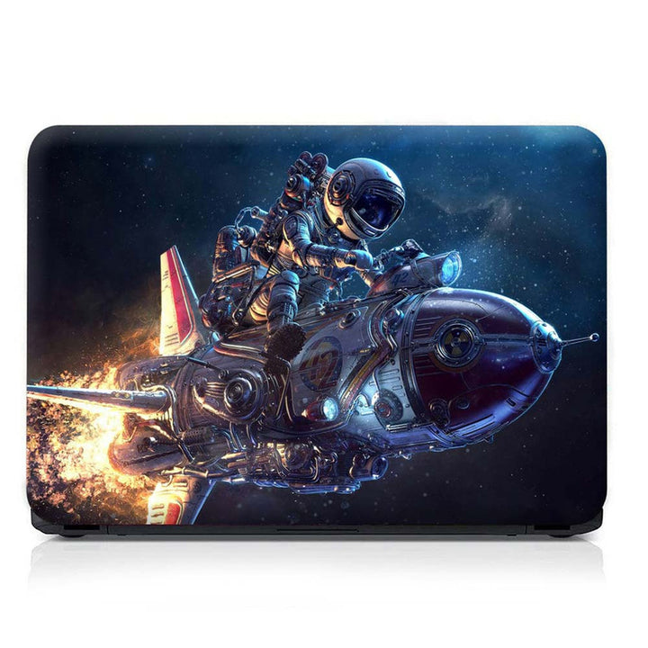 Full Panel Laptop Skin - Astronaut Rocket