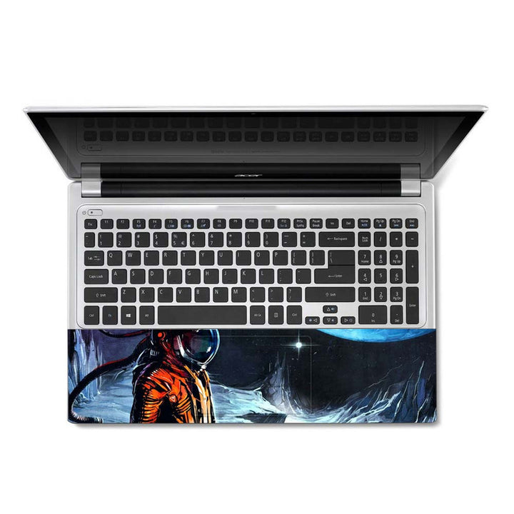 Full Panel Laptop Skin - Astronaut Surffing